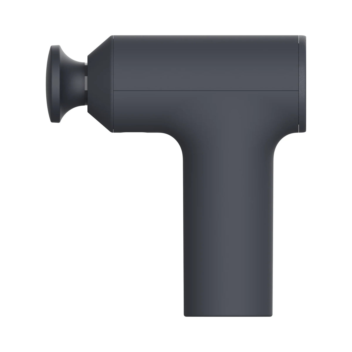 Xiaomi Massage Gun Mini 2 van opzij op een witte achtergrond