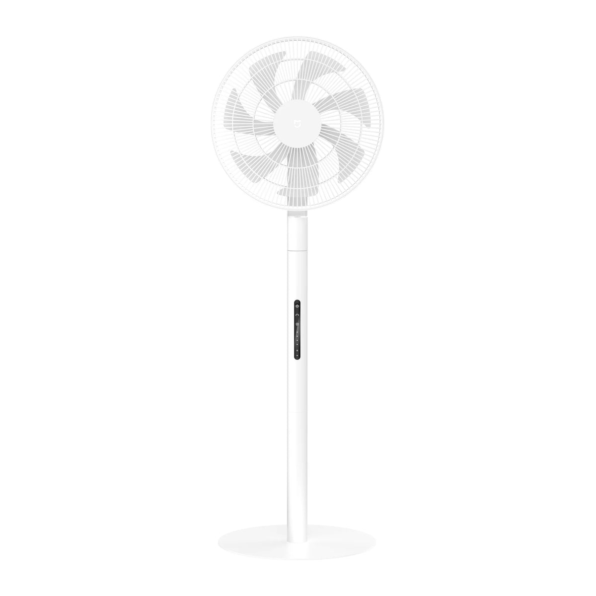 Xiaomi Mijia Smart Standing Fan Pro Slim recht van voren op witte achtergrond