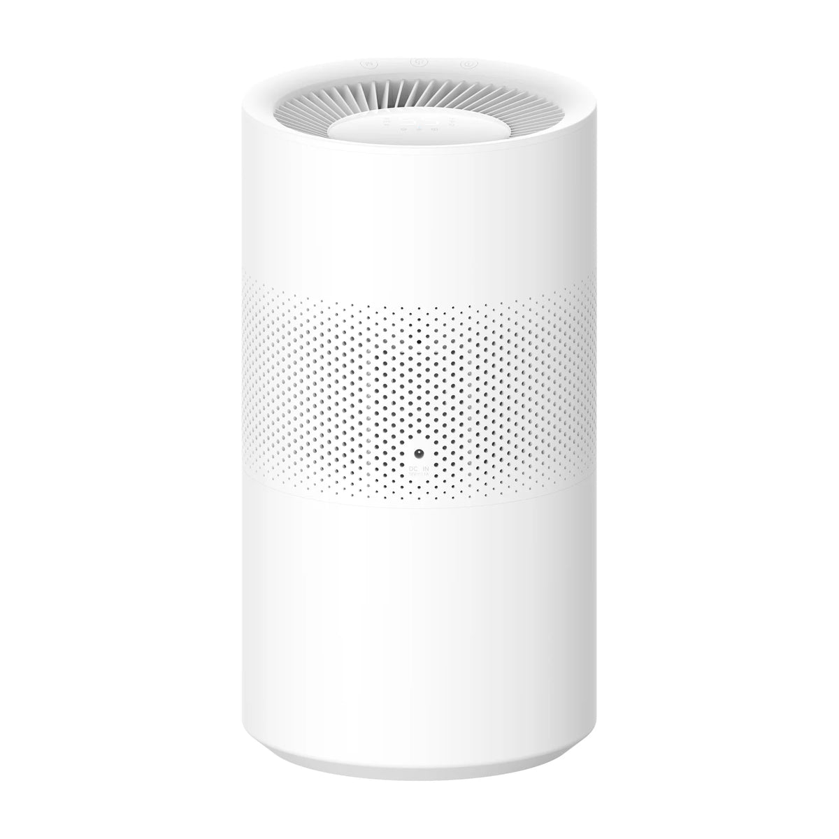 Achterkant van de Xiaomi Smart Evaporative Humidifier Pro met de luchtvochtigheidssensor