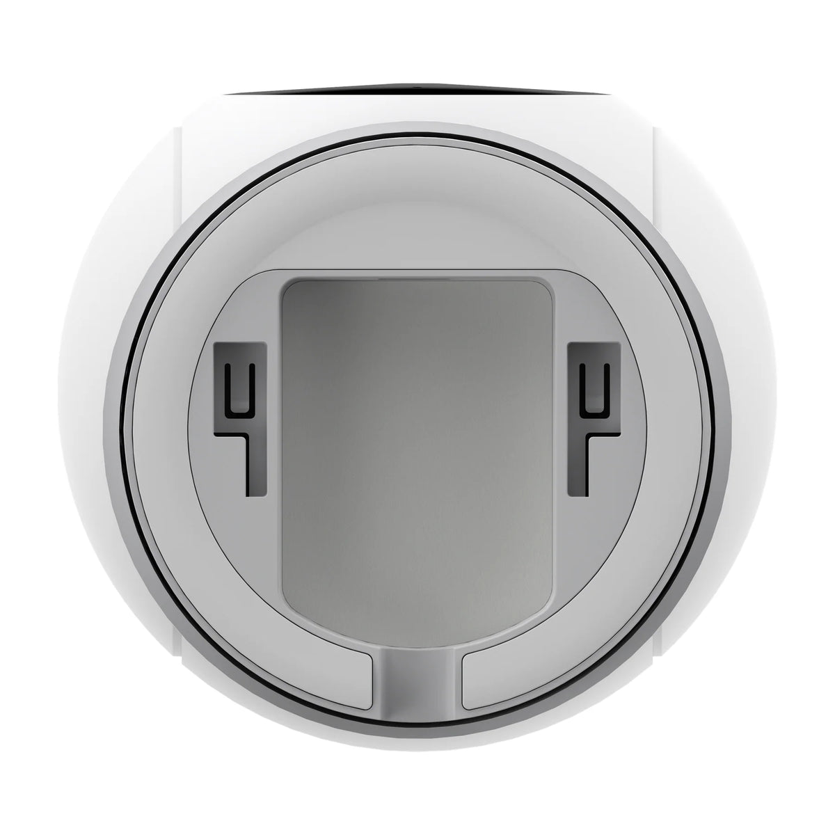 Onderkant van de Xiaomi Smart Camera C701 Pro met de bevestiging voor plafondmontage