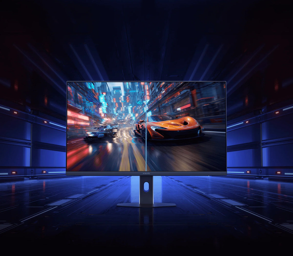 Racegame op de Xiaomi 2K Gaming Monitor G27Qi 2026, met beweging bij 200 Hz