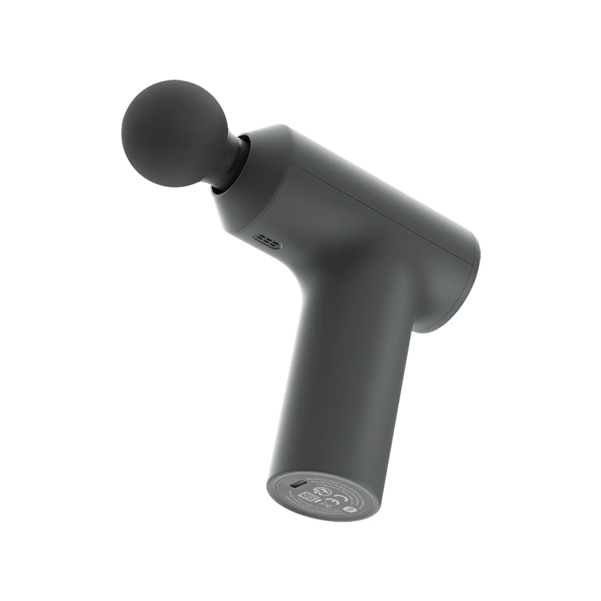 Xiaomi Massage Gun Mini 2 schuin van onderen gezien