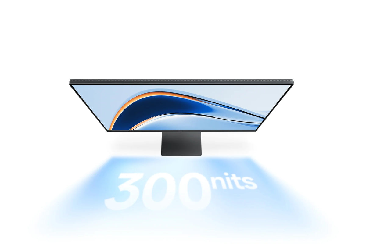 Xiaomi 2K Monitor A27Qi 2026 van bovenaf, met 300 nits helderheid