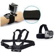 Accessoires Set Klein (3 stuks) voor actioncamera