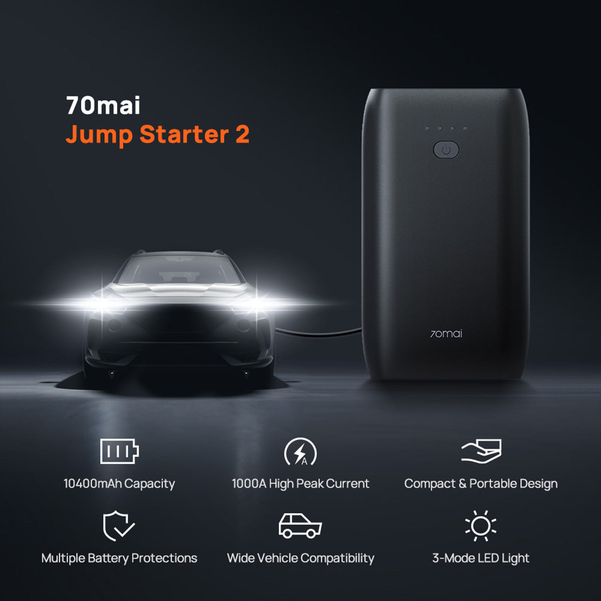 Xiaomi 70mai Starthilfe 2 PS07