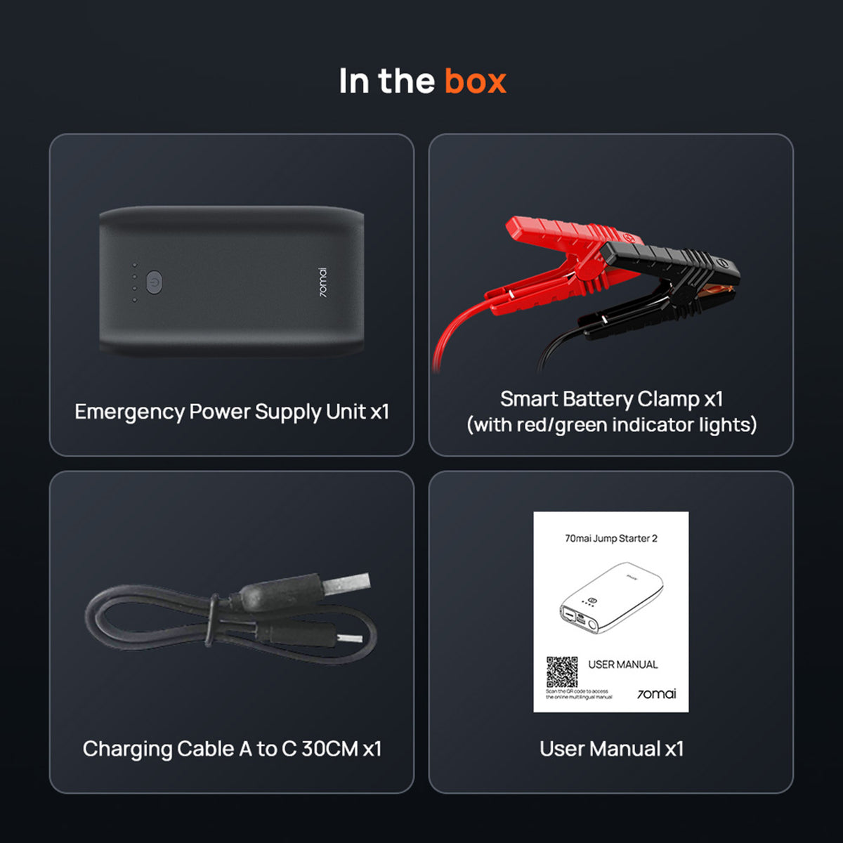 Xiaomi 70mai Starthilfe 2 PS07