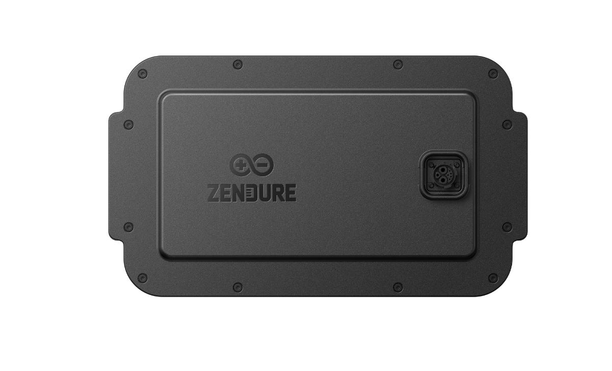 Bovenaanzicht van de Zendure AB2000L uitbreidingsbatterij