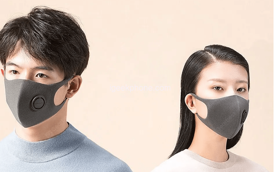 Masque buccal Xiaomi SmartMi KN95 FFP2 avec valve de ventilation