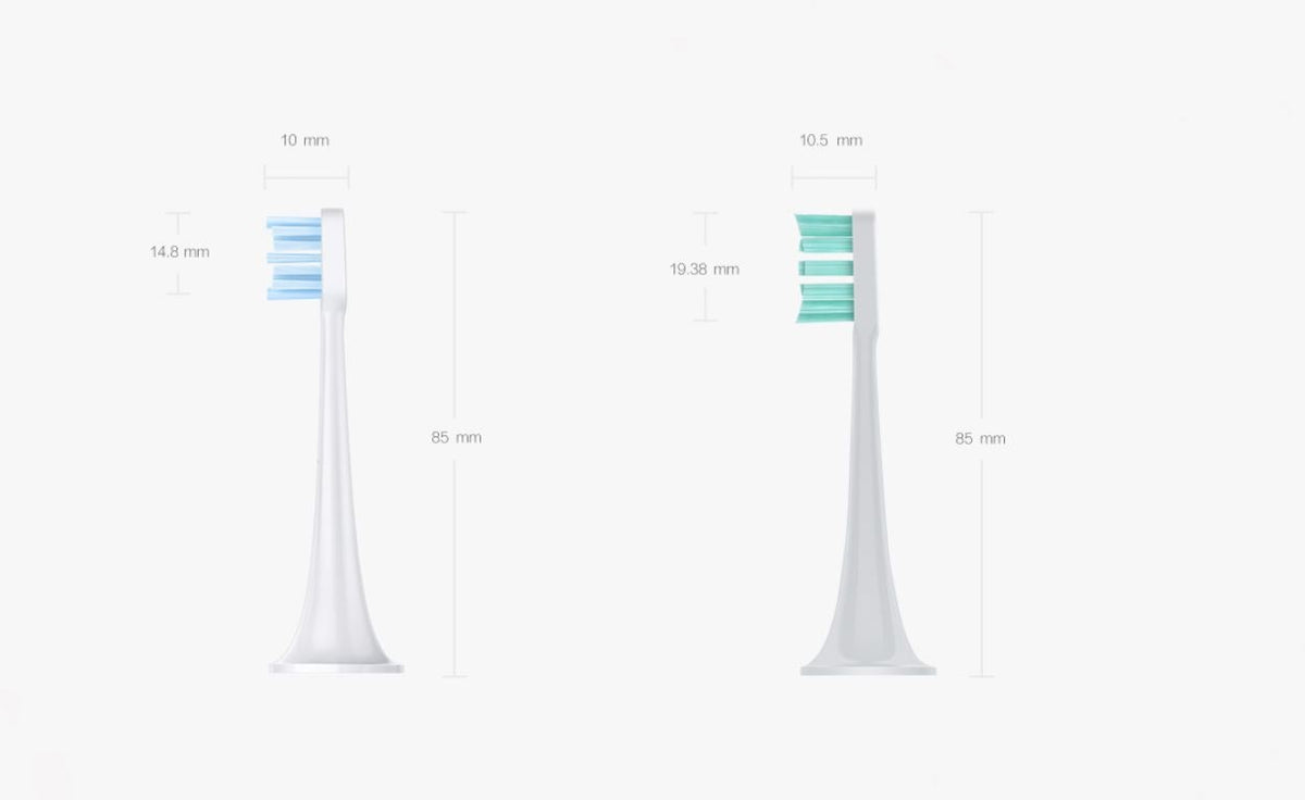 Xiaomi Mi Electric Toothbrush T500 Aufsteckbürsten x3