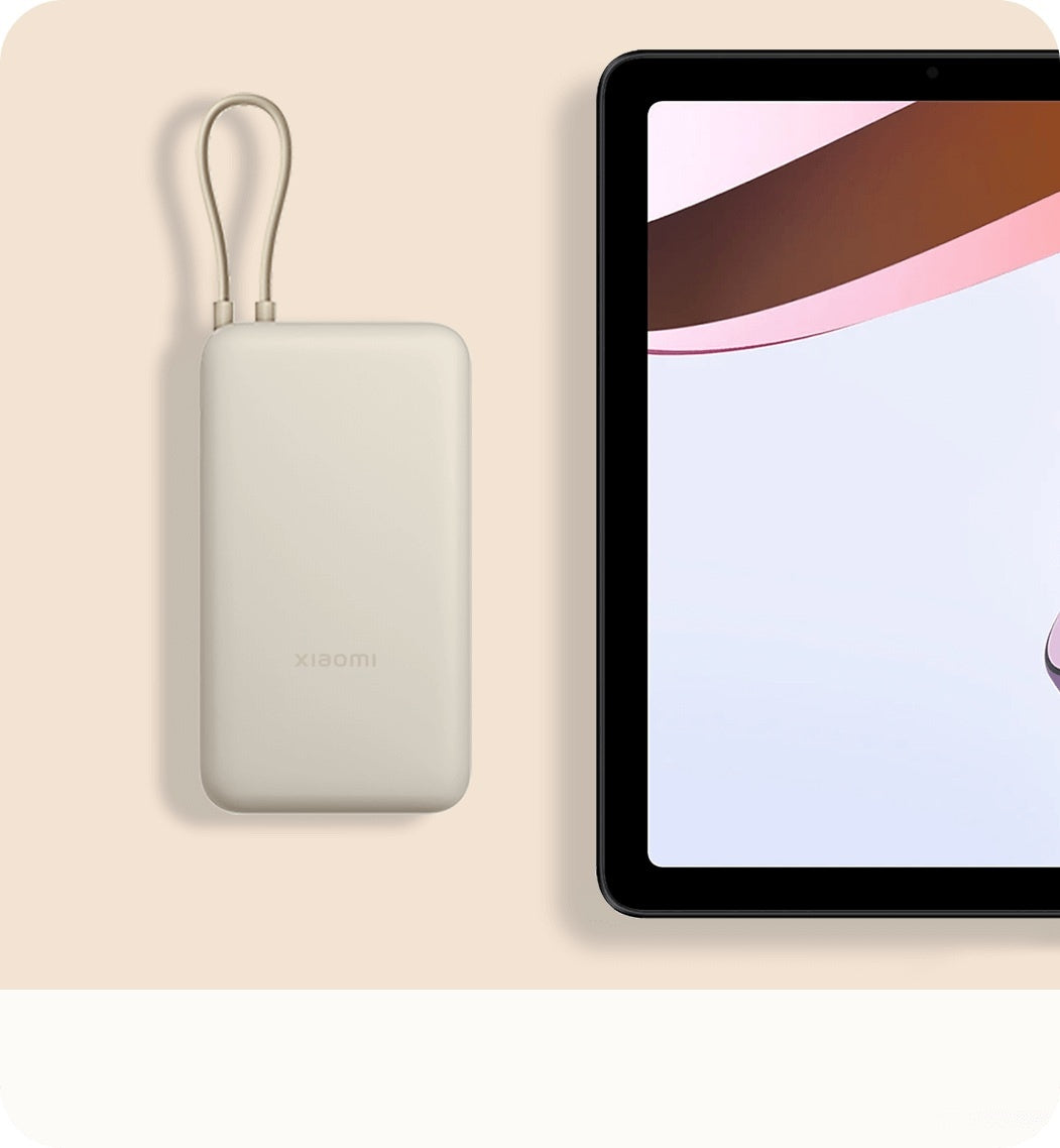 Xiaomi 33W Power Bank 20000mAh (câble intégré)