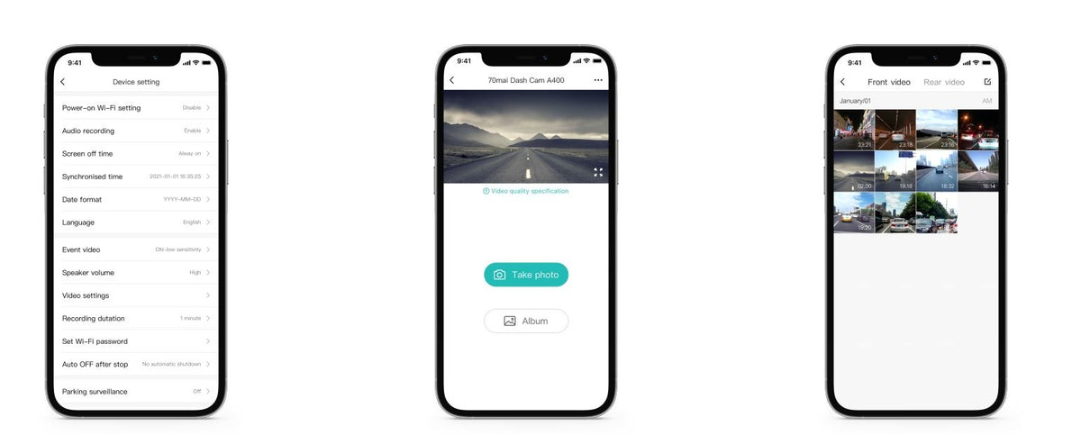 Dashcam Xiaomi 70mai A400