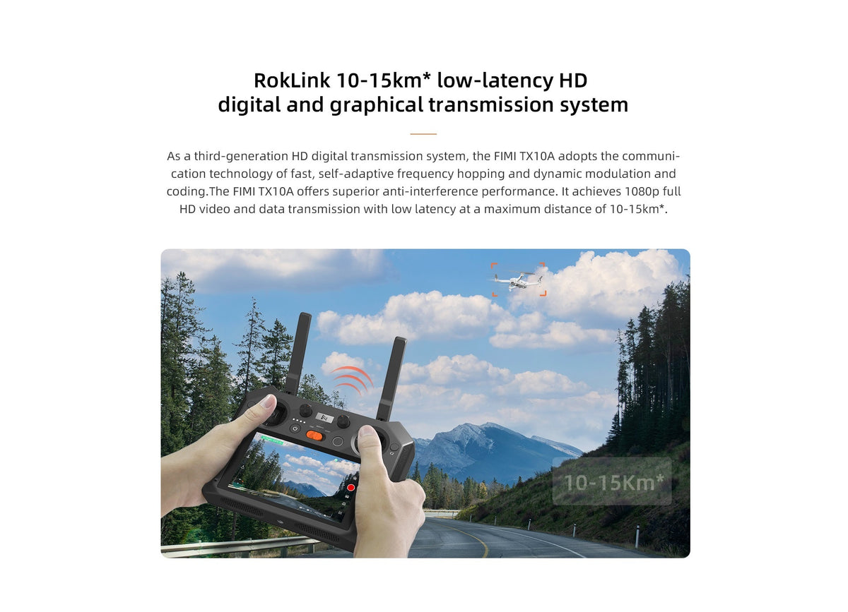 Xiaomi Fimi TX10A Fernbedienung mit integriertem Bildschirm