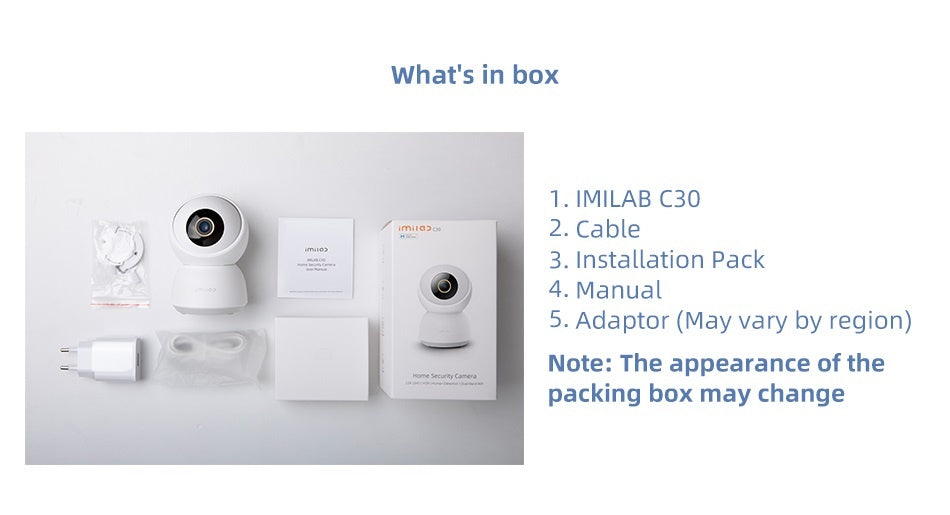 Xiaomi Imilab C30 Home-Security-Kamera