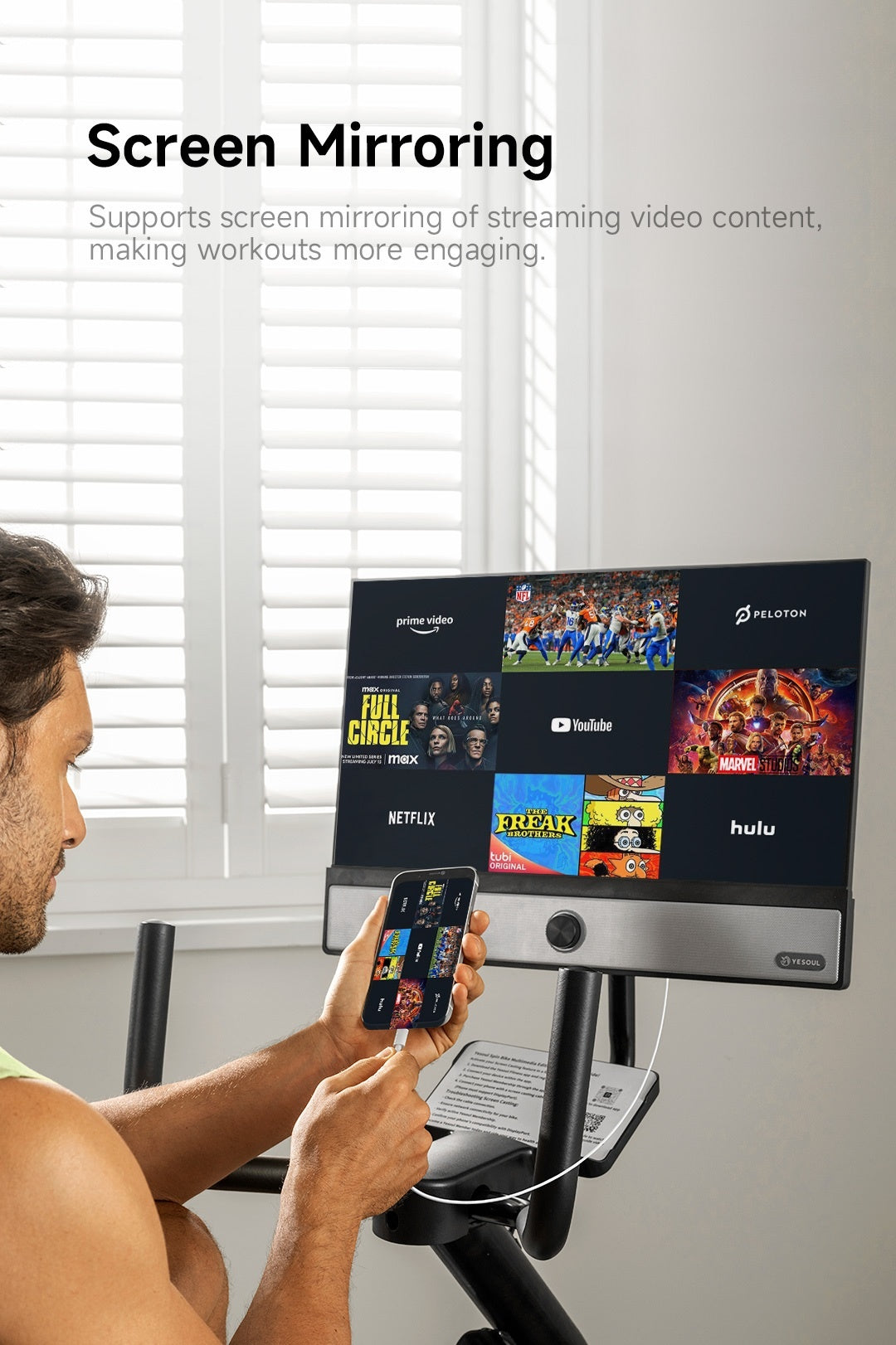 Xiaomi Yesoul Recumbent Heimtrainer J1 Plus